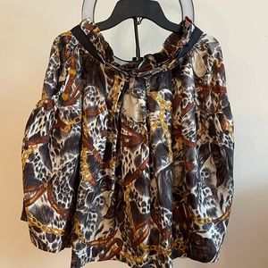 Zara Woman 100% Silk Skirt Size M.